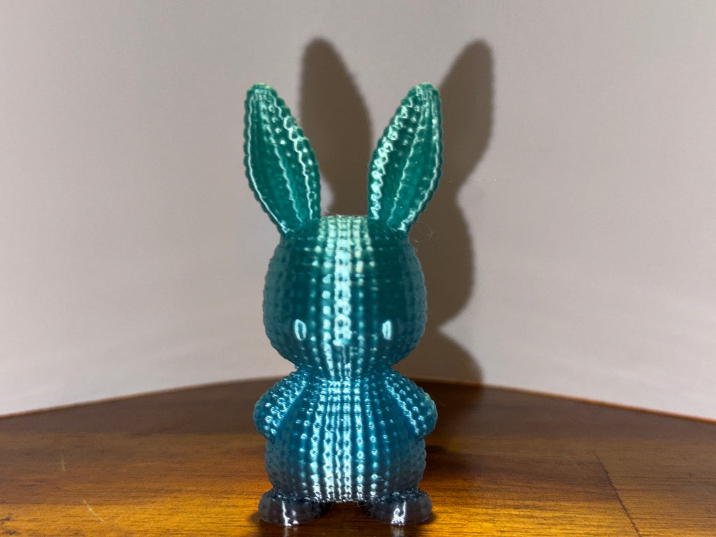 Multi Color Kitted Bunny